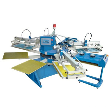 Spe-154/10 4 Cores 10 Estações Barato T Shirt Screen Printing Machine Printer